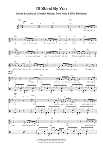 I'll Stand by You - Glee Cast - Full Drum Transcription / Drum Sheet Music - SheetMusicDirect DT
