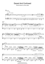 Dazed and Confused - Led Zeppelin - Full Drum Transcription / Drum Sheet Music - SheetMusicDirect D