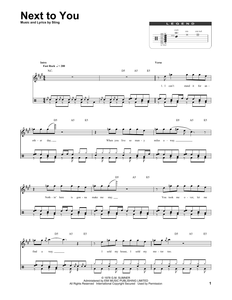 Next to You - The Police - Full Drum Transcription / Drum Sheet Music - SheetMusicDirect DT