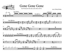 Gone Gone Gone - Phillip Phillips - Full Drum Transcription / Drum Sheet Music - DrumSetSheetMusic.com