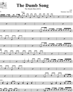 The Dumb Song - AJR - Drum Sheet Music - DrumSetSheetMusic.com