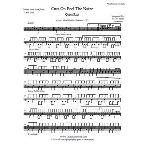 1 Quiet Riot - Cum On Feel The Noize, PDF, Songs Written