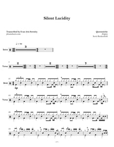Silent Lucidity - Queensrÿche - Full Drum Transcription / Drum Sheet Music - Jaslow Drum Sheets