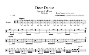 Deer Dance - System of a Down - Full Drum Transcription / Drum Sheet Music - Smdrums