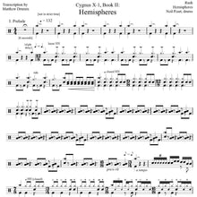 Rush: Hemispheres (Complete Album Drum Transcriptions)