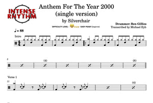 Anthem for the Year 2000 (Single Version) - Silverchair - Full Drum Transcription / Drum Sheet Music - Intense Rhythm Drum Studios