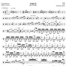Rush: 2112 (Complete Album Drum Transcriptions)