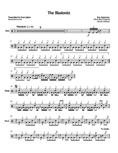 The Illusionist - Scar Symmetry - Full Drum Transcription / Drum Sheet Music - Jaslow Drum Sheets