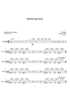 Splintering Heart - Marillion - Full Drum Transcription / Drum Sheet Music - Jaslow Drum Sheets