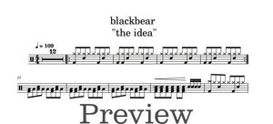 The Idea - Blackbear - Full Drum Transcription / Drum Sheet Music - DrumonDrummer